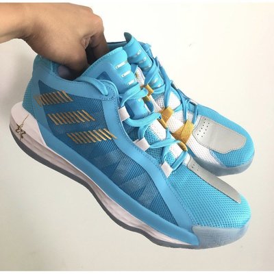 【正品】adidas Dame 6 GCA 5 Generals 籃球 蔚藍 現貨 FW3658慢跑鞋