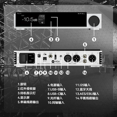 解碼器SMSL雙木三林SU-X音頻解碼器hifi發燒dac解碼雙ES9039PRO解碼器