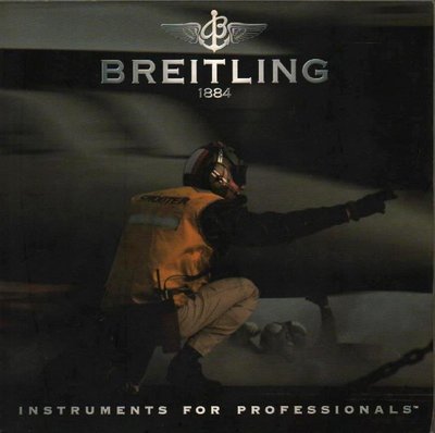 西風(((2001 2 Breitling 百年靈 手錶目錄手冊 ))) 1本