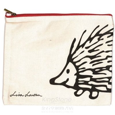 日本雜誌附錄我愛北歐風 Lisa Larson 刺蝟收納包 小物包 化妝包 手拿包 筆袋