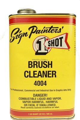 (I LOVE樂多)1 SHOT Brush cleaner 4004(保養油)(尖筆油)Pinstripe細條紋