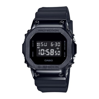 【公司貨附發票】CASIO 卡西歐 G-SHOCK 經典手錶 (GM-5600B-1DR) 禮物/43.2mm