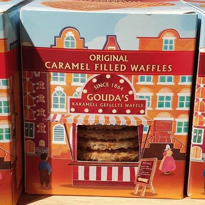 3/28前 一次買2盒 單盒258 Gouda's 高達荷蘭糖漿煎餅 400g 最新到期日2024/7/9