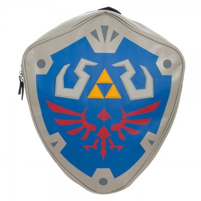【丹】A_The Legend of Zelda Shield Lunchbox 薩爾達傳說 盾牌 造型 午餐袋 袋子