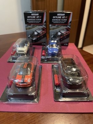 NISSAN 組裝模型回力玩具車GT-R