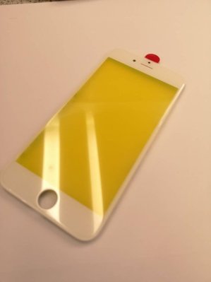【保固半年】Apple iphone 6 螢幕 面板玻璃 純面板 玻璃 贈手工具 - 白色