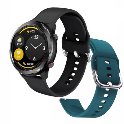 Stratos 2 Lite 智能手錶錶帶腕帶快速釋放帶矽膠錶帶