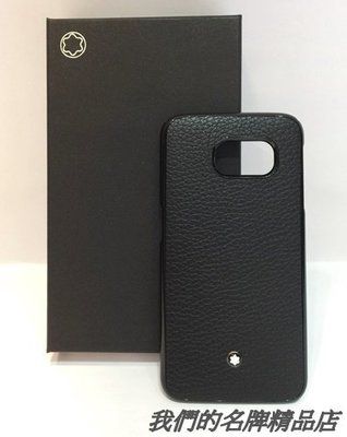 [我們的名牌精品店]~MONT BLANC萬寶龍 Samsung S6  5.1吋手機背殼*特價*