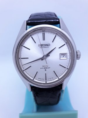 日本原裝KING SEIKO精工,日期顯示,原裝龍頭,不鏽鋼自動上鍊機械男錶