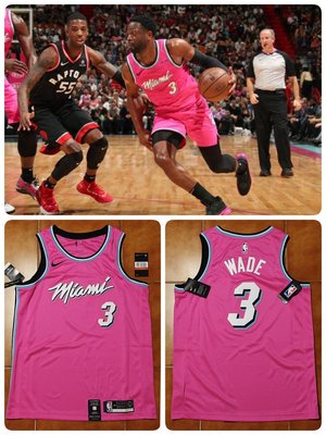 Kyle Kuzma -23 Washington Wizards Pink #33 City Edition Jersey