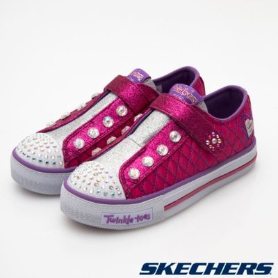 SKECHERS (童) 女童 童鞋  TWINKLE TOES Shuffles 10689LHPPR [迦勒]