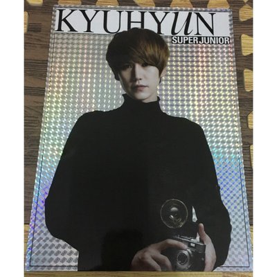 《絕版全新》Super Junior Kyuhyun 圭賢 雷射紙收藏夾