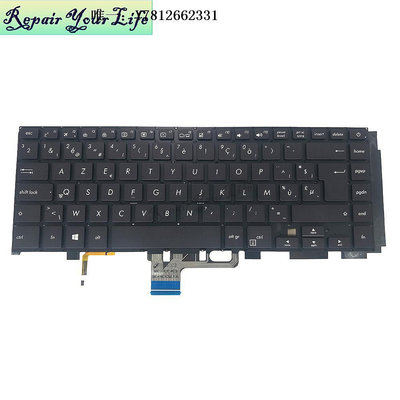 電腦零件華碩ZenBook  UX530UX UX550 UX580鍵盤BE GK  HB HU  KR NE SK筆電
