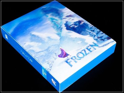 【BD藍光3D】冰雪奇緣(ANNA版) 3D+2D+CD：三碟幻彩紙套限量鐵盒版Frozen(台灣繁中字幕)