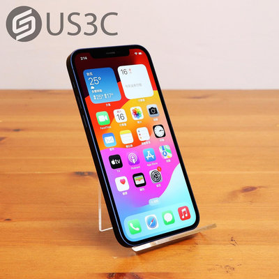 【US3C-板橋店】公司貨 Apple iPhone 12 64G 6.1吋 藍色 支援5G Face ID 二手手機  A14晶片 UCare店保6個月