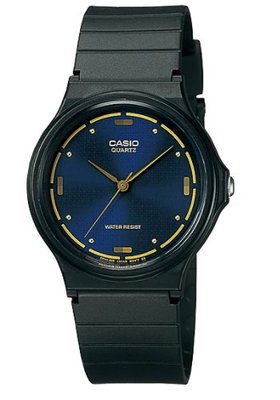 【天龜 】CASIO 經典輕巧圓形指針錶 MQ-76-2A