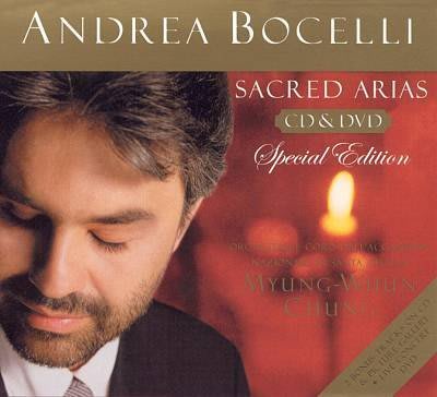 Andrea Bocelli 安德烈波伽利 -- Sacred Arias 千禧禮讚 CD+DVD