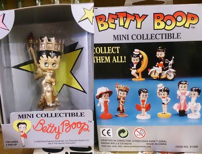 Betty Boop / 貝蒂娃娃 公仔 : 收藏 貝蒂 卡通 懷舊 裝飾 公仔 居家 玩偶