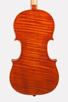 {亨德爾音樂美學中心-安畝提琴工作室}義大利-Cremona克雷莫納製琴師Manuele Civa本人手工製小提琴.