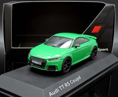 【M.A.S.H】[現貨瘋狂價] 原廠 i Scale 1/43 Audi TT RS Coupe green