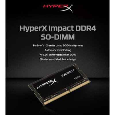 【精選好物】Hyperx Impact Ram 4gb 8gb Ddr4 2133 2400 2666 筆記本電腦 So