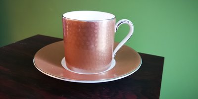 [美]英國百年名瓷ROYAL DOULTON濃縮咖啡杯(也可當中式茶杯)ATELIER,全新次級品