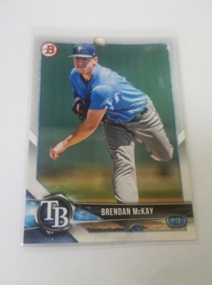 Brendan McKay Rookie 2020 Topps Archives #244 Tampa Bay Rays