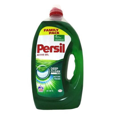【易油網】【缺貨】PERSIL  超濃縮 100杯 強力洗淨 (綠色)高效能洗衣精 5L #23047