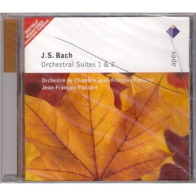 【全新未拆，殼裂】Bach 巴哈：Orchestral Suites 1 & 2 第一 & 二號管弦樂組曲《歐版》