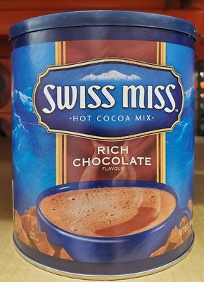 【小如的店】COSTCO好市多代購~SWISS MISS 香濃巧克力粉/即溶可可粉(每罐1.98kg) 112873