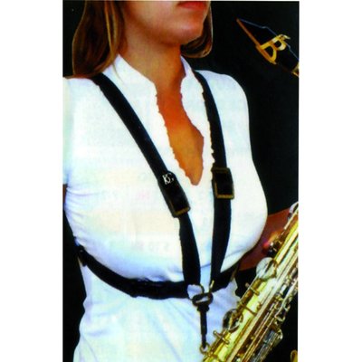 【金聲樂器】法國 BG S41SH 薩克斯風雙肩背帶 吊帶 頸帶 (女士/女生專用款)
