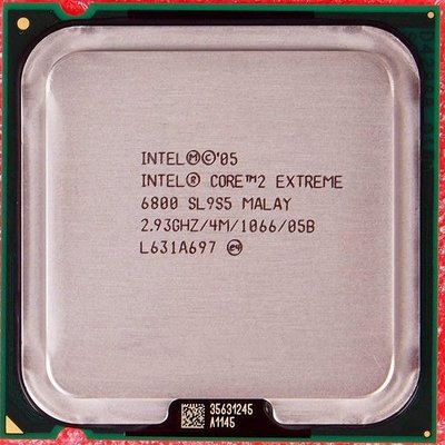 【含稅】Intel Core 2 Extreme QX6800 2.93G 130W 四核四線 正式散片CPU 一年保