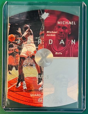 (177) 1997-98 SPx Michael Jordan Die Card 90 年代雷射特切卡 Holo