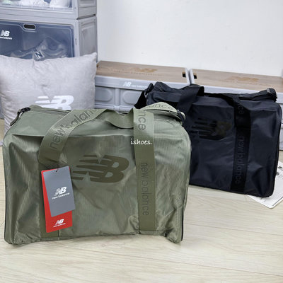 現貨 iShoes正品 New Balance 旅行袋 大容量 手提 肩背 LAB23099BK LAB23099DEK