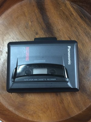 Panasonic國際牌隨身聽收錄放音機(RQ-307)密錄機錄音機竊聽監聽徵信電話現場使用一般卡帶