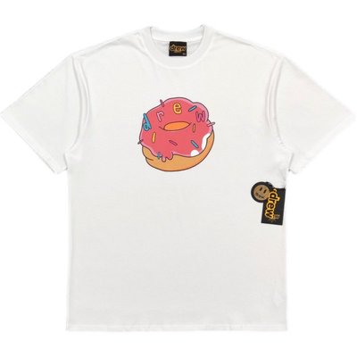 Drew House cartoon doughnut printed crew t-shirt tee 短袖-kaka