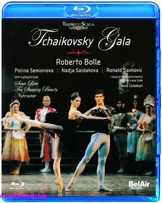 高清藍光碟  Tchaikovsky Gala 柴可夫斯基三大芭蕾慶典 (藍光BD25G)