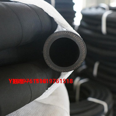 水管高壓黑色夾布橡膠管輸水管耐熱管耐高溫蒸汽管橡膠水管軟管皮管25