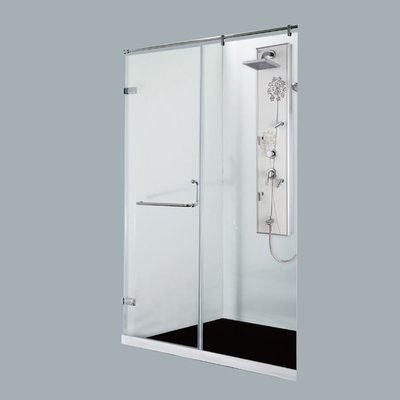 《振勝網》HCG 和成衛浴 豪華型 無框 淋浴拉門 一字二片 淋浴門 一固一開門 / 8mm 強化清玻璃 / SK2W