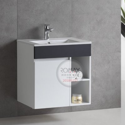 《E&amp;J網》ROMAX TW70/RD60E 防水發泡板 浴櫃 + 臉盆 臉盆鋼烤浴櫃組 詢問另有優惠