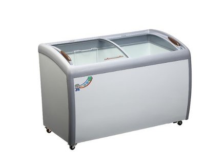 弧型玻璃冷凍櫃 一路領鮮 5尺1 XS-460YX 冰櫃 展示櫃 對拉臥式 冷凍冷藏櫃 一機兩用