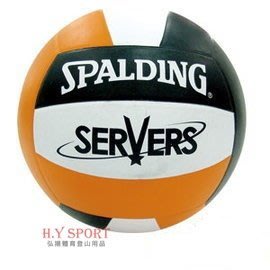 斯伯丁SPALDING 排球系列Servers SPBV4001 排球 4號/橘黑白（紅標特價）