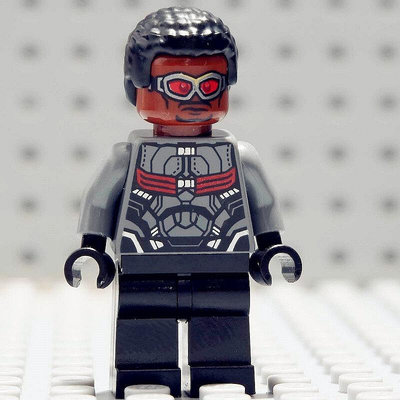 易匯空間 【上新】LEGO 樂高 超級英雄人仔 SH503 獵鷹 復仇者聯盟3 76104 LG166