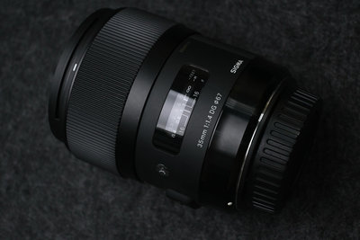 Sigma 35mm f1.4 ART for canon EF 含前後蓋遮光罩 SN:719
