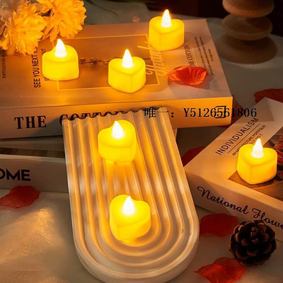 電子蠟燭LED電子蠟燭燈浪漫情調創意求婚布置生日表白裝飾場景燭光氛圍燈仿真燭臺
