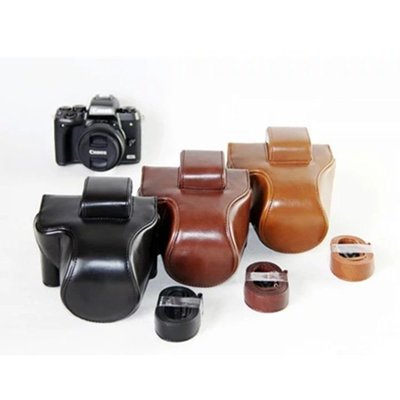 優選精品-推薦#佳能 Canon M50II M50 M5相機皮套 M50 MarkII微單相機包 保護套 攝影包 規格不同價格不同