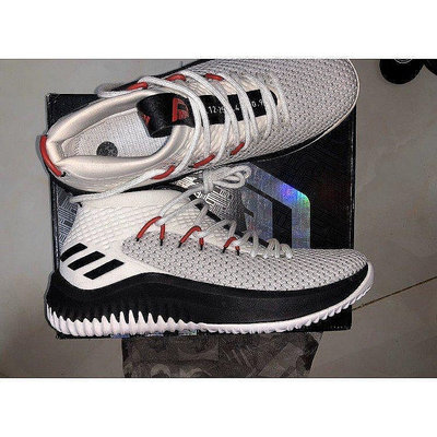 adidas Dame 4 利拉德 運動 步 公司現貨 BY3759 白黑慢跑鞋【ADIDAS x NIKE】