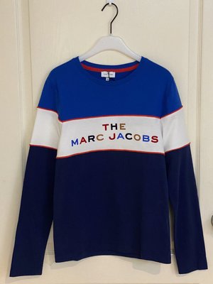 全新 The Marc Jacobs  logo-print panelled Tee 14Y 現貨一件