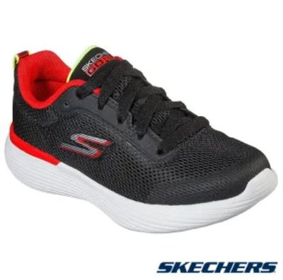 【鞋印良品】SKECHERS GORUN 400 V2 輕量慢跑鞋 舒適 緩震 透氣 中大童 405100LBKRD黑紅