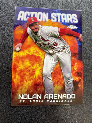 MLB Nolan Arenado topps action stars 納豆 紅雀隊